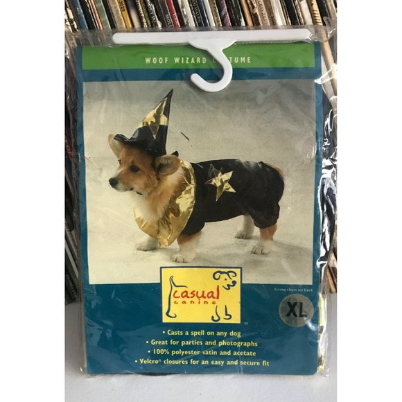 Casual Canine Dog Casual Canine Woof Wizard Costume Xl Dog Costume